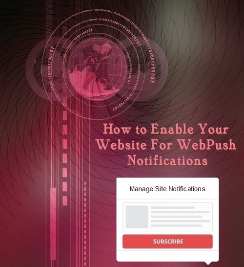 Product picture Enable a Website for Webpush Notifications